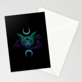 Midnight Blessings Stationery Card