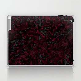 Abstract Floral Laptop Skin