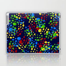 Colorful Paint Drops Design  Laptop Skin