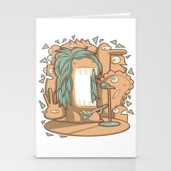 Just sing (you don't have to be sad) Stationery Cards