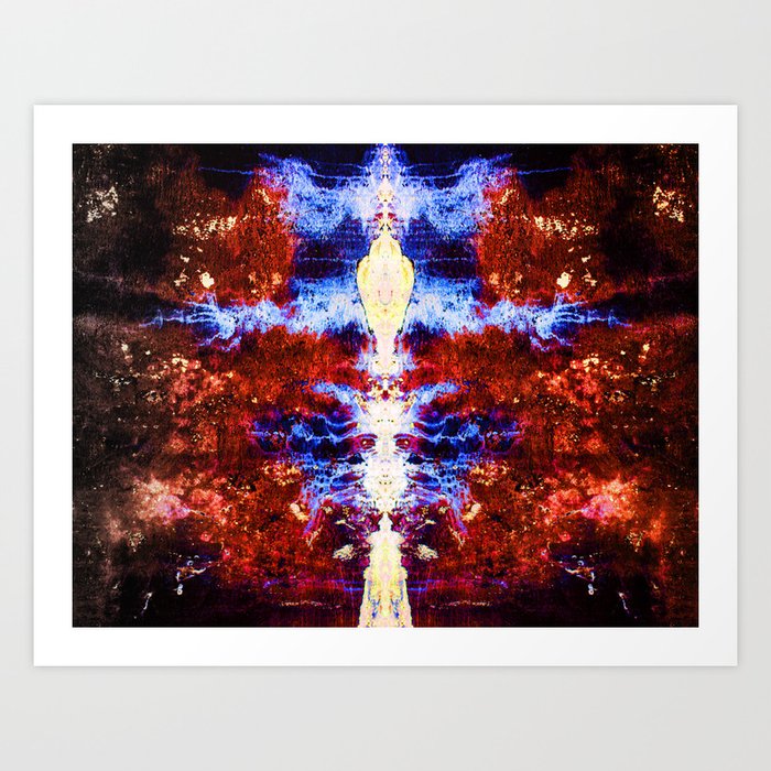 Her Holiness the Electrified Alien Art Print