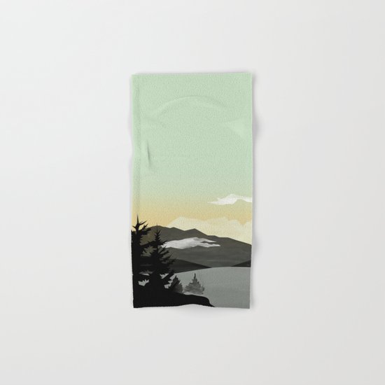 Misty Mountain II Hand & Bath Towel