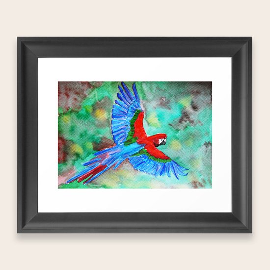 Parrot Framed Art Print