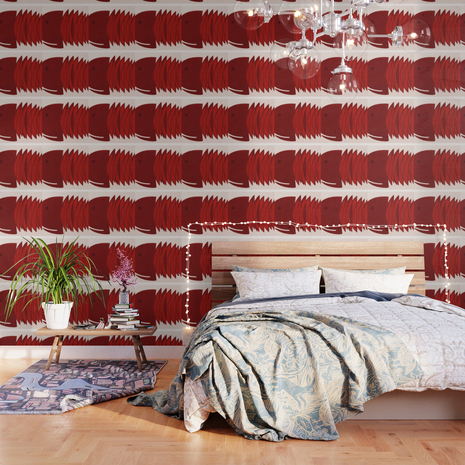 Red Fish Wallpaper By Fernandovieira Society6
