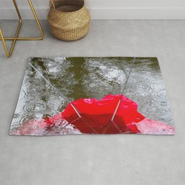 SMTHNG In The Water 38 Rug | Sci-Fi, Photo, Funny, Abstract 
