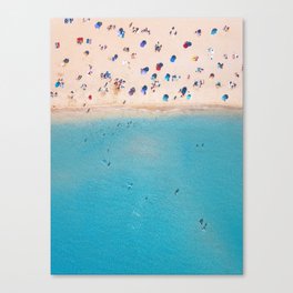 Vitamin Sea | Aerial Beach  Canvas Print