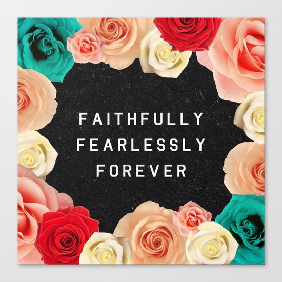 FOREVER Canvas Print