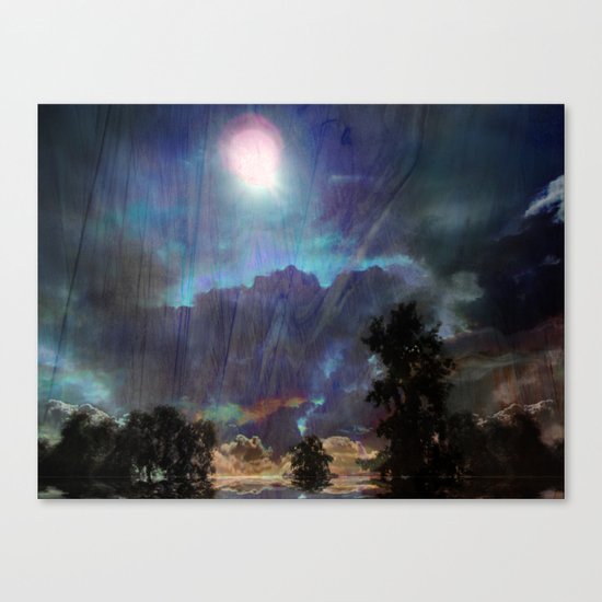 Blend Back From Affar Canvas Print