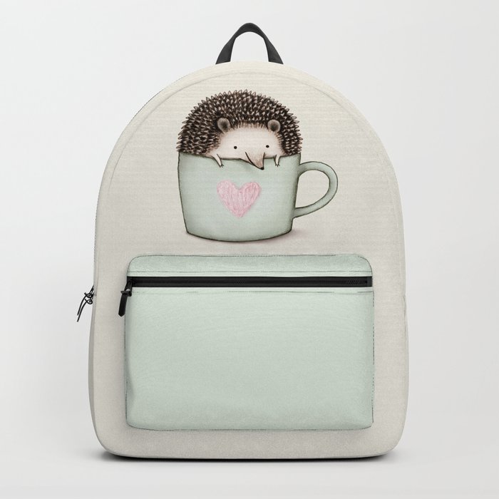 Hedgehog in a Mug Backpack