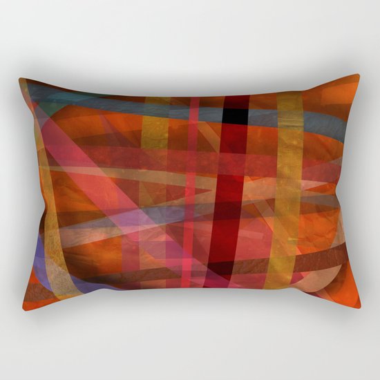 Abstract #466 Rectangular Pillow
