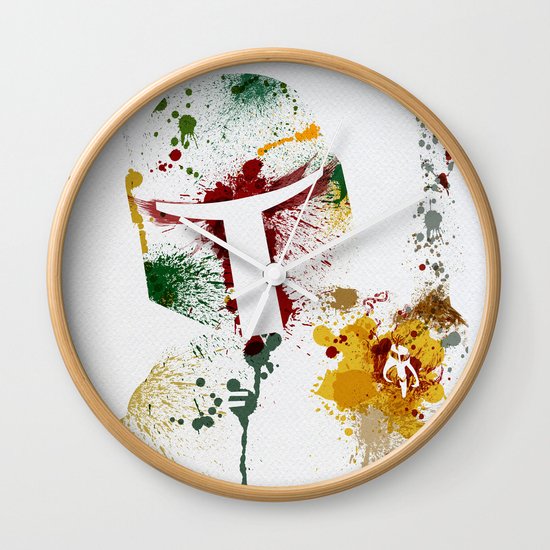 Bounty hunter Wall Clock
