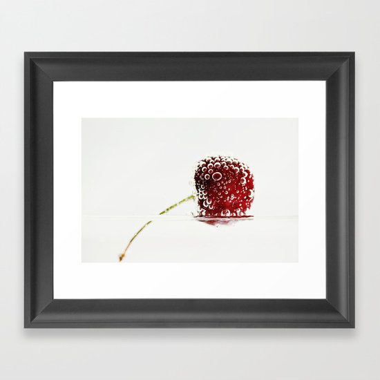 Cheery Cherry Framed Art Print