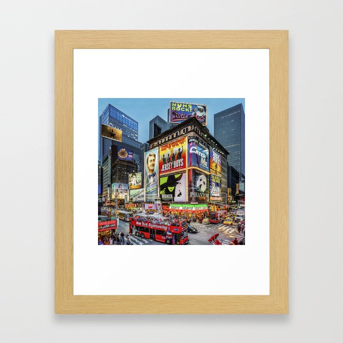 Times Square III Special Edition I Framed Art Print