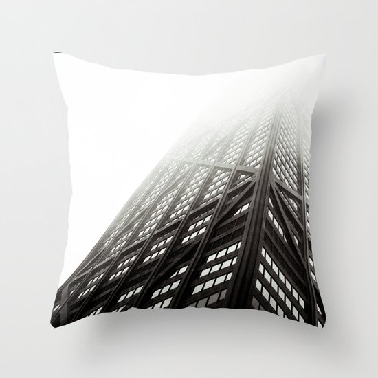 Chicago Hancock Tower Throw Pillow