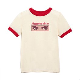 Aggressive Kids T Shirt | Pop Art, Typography, Vintage, 60S, Aggressive, Girl, Graphicdesign, 70S, Feminist, Mod 