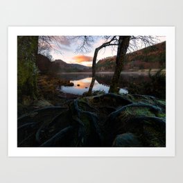 Glendalough Wicklow Mountains - Ireland (RR02) Art Print