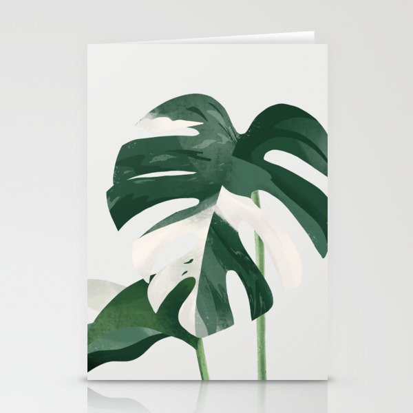 Monstera Plant Stationery Cards