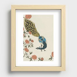 Arc of the Peony Recessed Framed Print