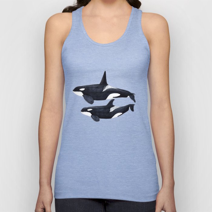 Orca male and female Tank Top