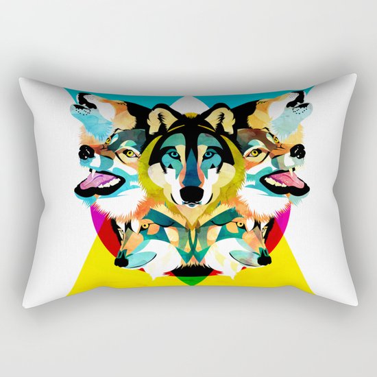 wolves Rectangular Pillow