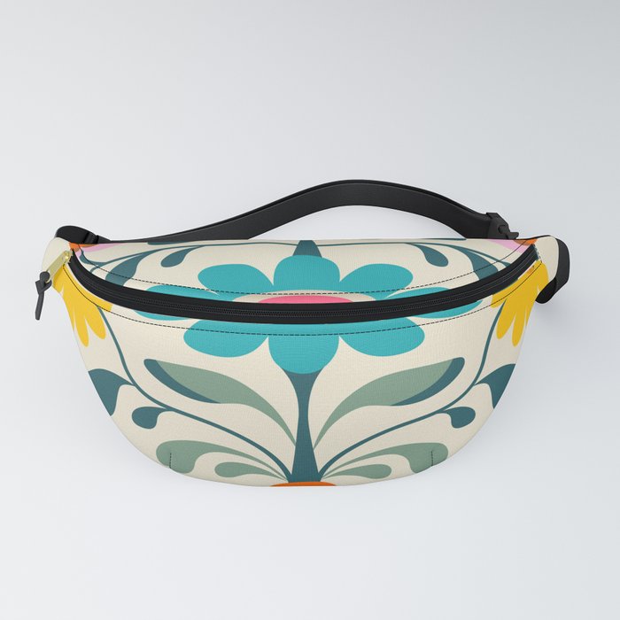Retro Floral  Fanny Pack