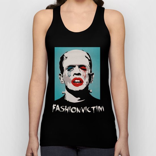 =Boris Karloff=FASHIONVICTIM= Unisex Tank Top