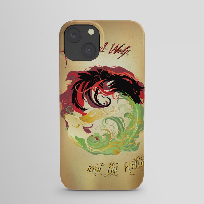 The Wolf and the Halla iPhone Case