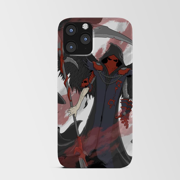 Death comes for us all.  iPhone Card Case