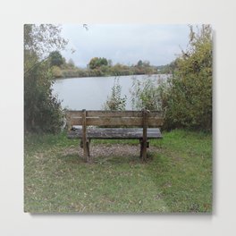 View Of A Lake Metal Print