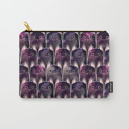 Many Galaxy Cats Pattern Carry-All Pouch