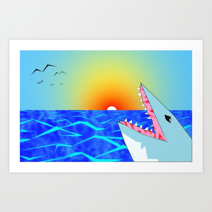 Shark  Art Print