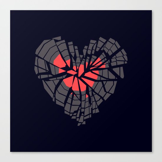 Broken record Canvas Print