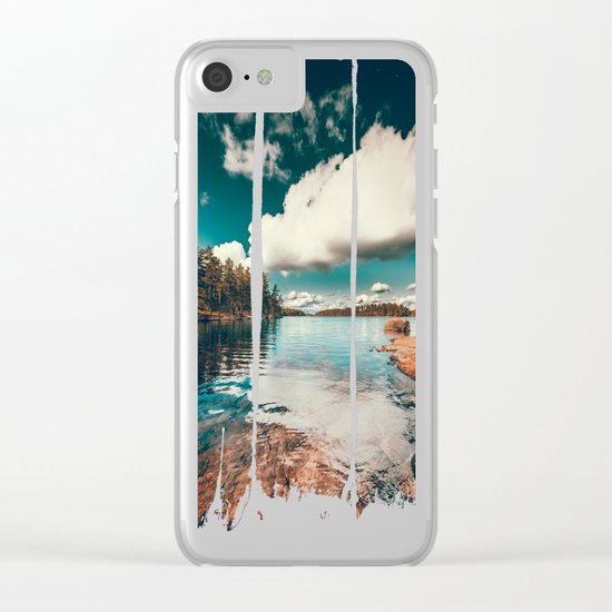 Belle Svezia Clear iPhone Case