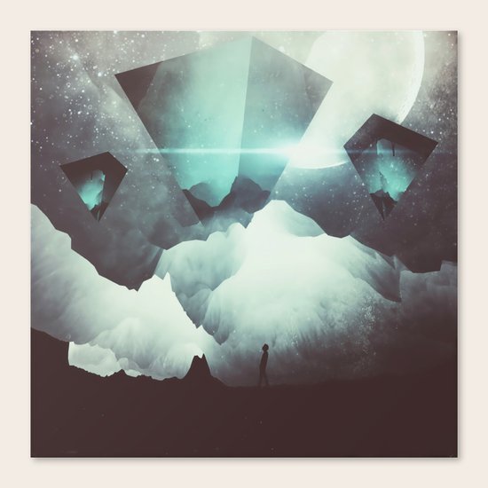 Three Canvas Print
