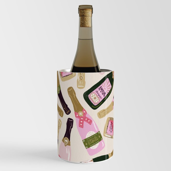 French Champagne Collection – Pink & Green Wine Chiller