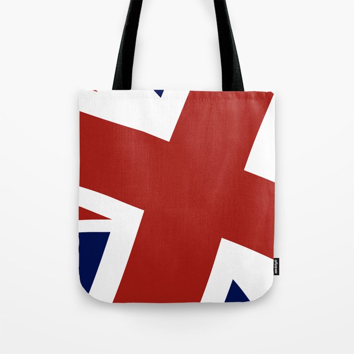 The British Union Jack Close Up. Tote Bag