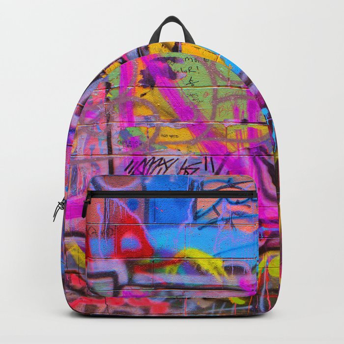 Bright Graffiti Backpack