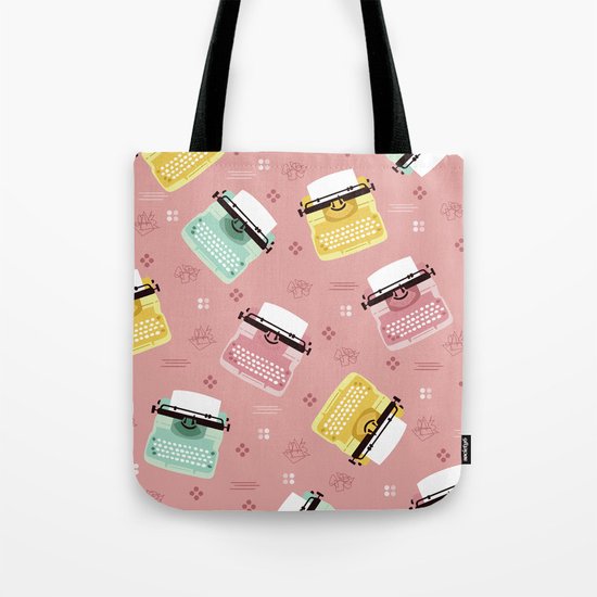 Vintage Typewriters Tote Bag