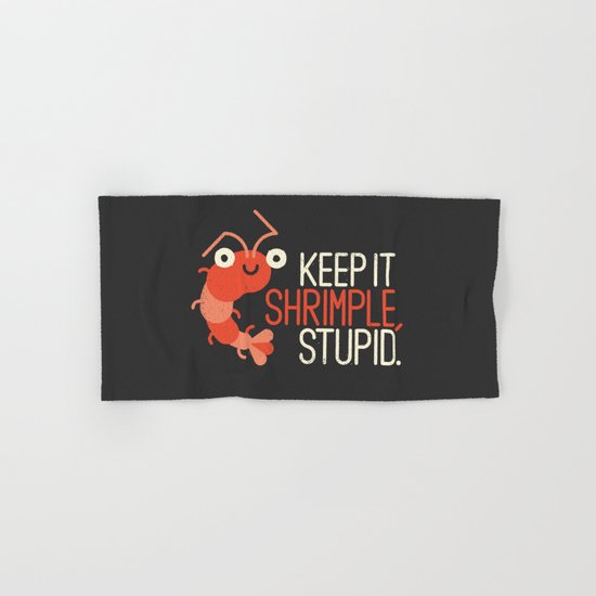 The Prawn Principle Hand & Bath Towel