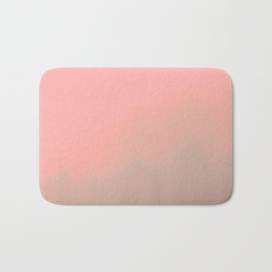 Coral Fog Bath Mat