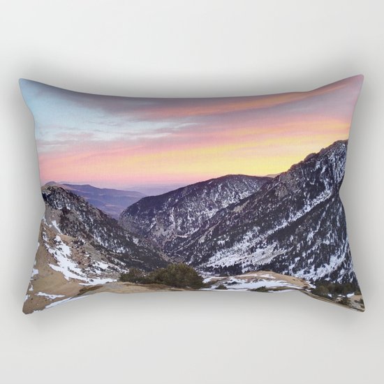 fantastic mountains Rectangular Pillow