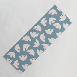 Henri Matisse Inspired Flying Doves Bird Pattern II Yoga Mat