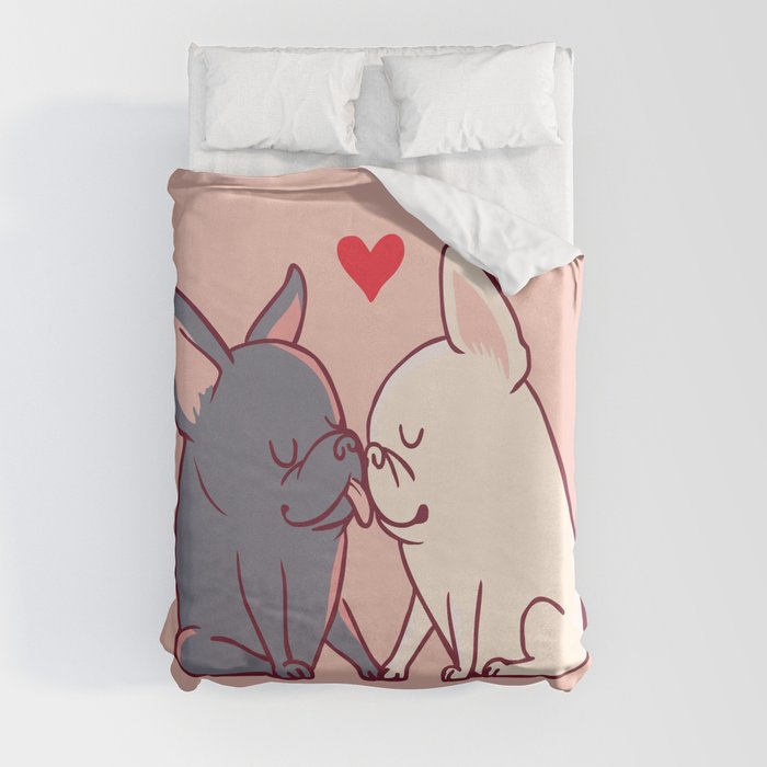 French Kiss Duvet Cover