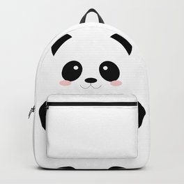 Cute Simple Panda Backpack