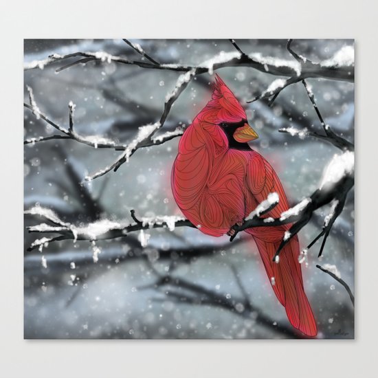Cardinal Canvas Print
