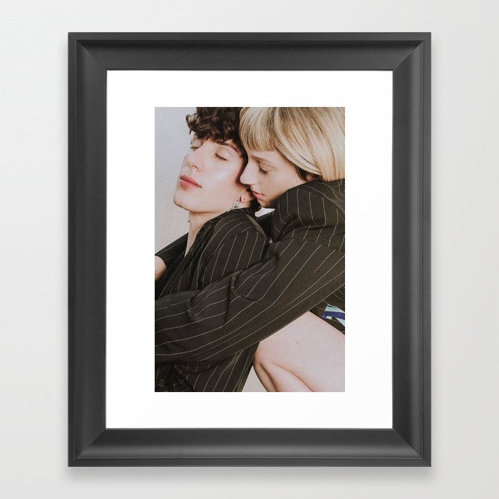 Don't leave me Framed Art Print