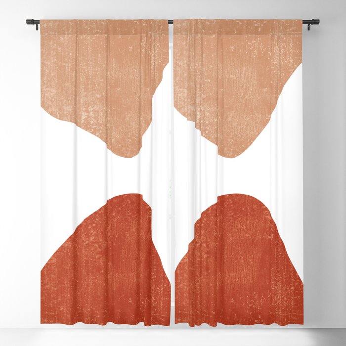 Terracotta Art Print 7 Terracotta Abstract Modern Minimal