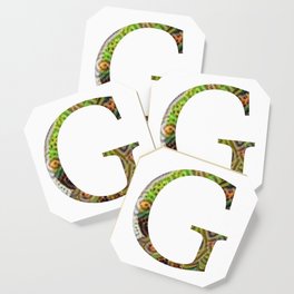 Initial letter "G" Coaster