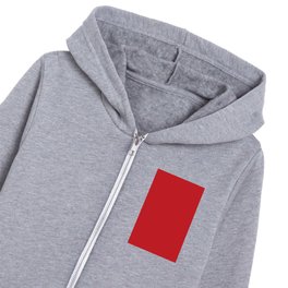 Richard Red Kids Zip Hoodie