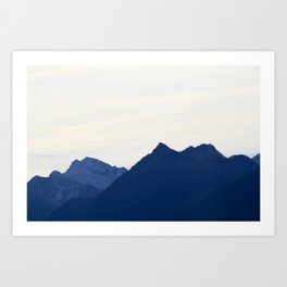 Blue Mountains Art Print